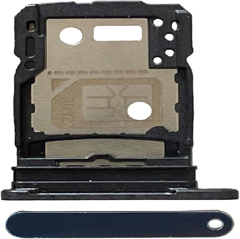 Sim Tray Slot Holder for Vivo V29E Black Zeespares Sim Tray Slot Holder for Vivo V29E Black Zeespares